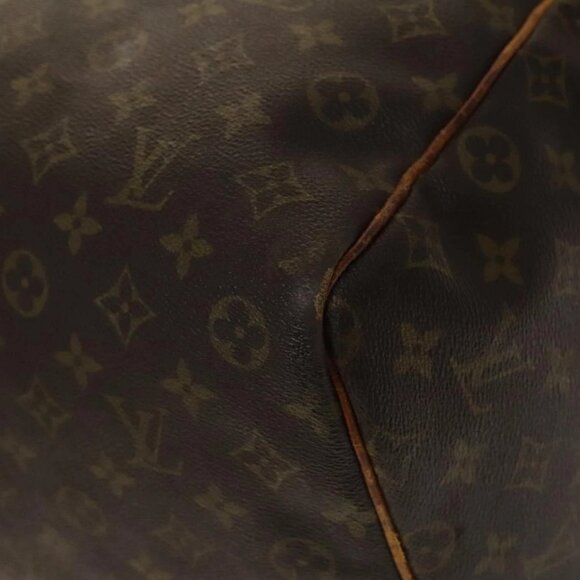 LOUIS VUITTON Monogram Keepall 60 Boston Bag M41422 LV Auth 140746 - Picture 5 of 16